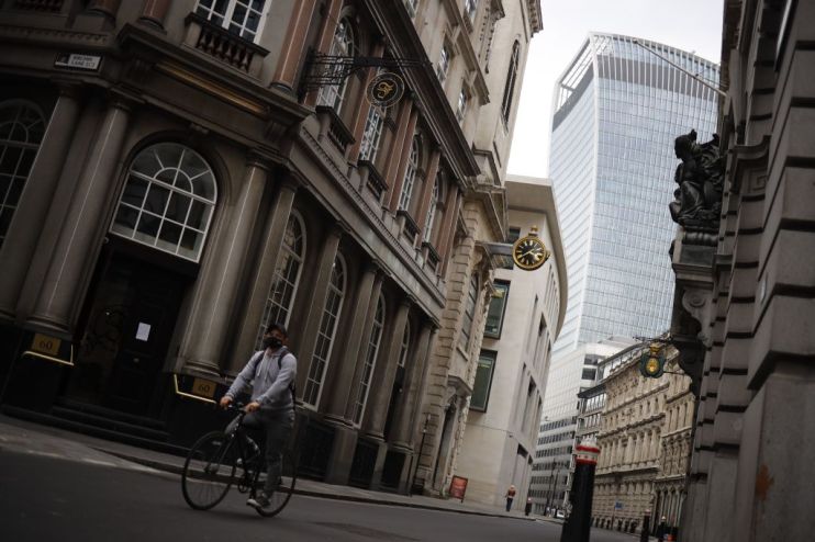 FTSE 100 jumps despite dire China data on hopes of US reopening