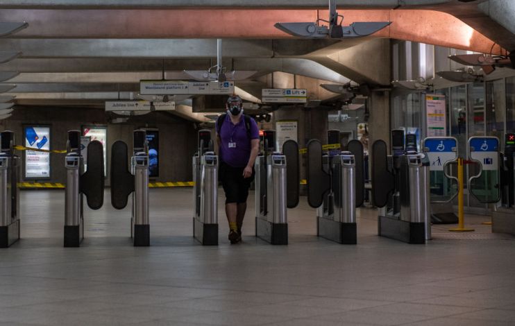 London mayor Sadiq Khan called on the government today to make coronavirus face masks compulsory for people using the Tube or shopping.