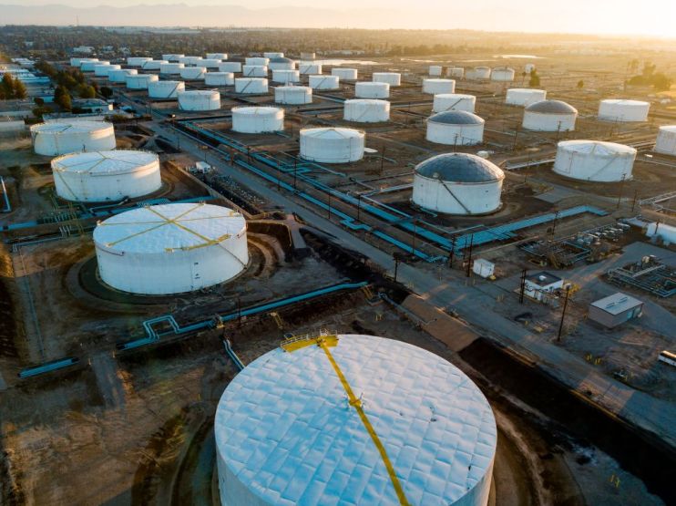 Oil prices jumped today after US stockpiles rose less than feared and petrol stocks fell.