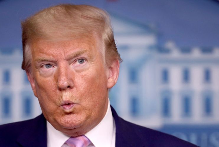 US President Donald Trump last night attacked the World Health Organisation for its handling of the coronavirus outbreak and halted its funding