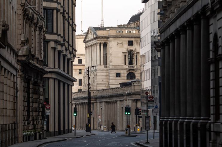 Coronavirus: Bank of England says 35 per cent GDP drop 'not unrealistic'