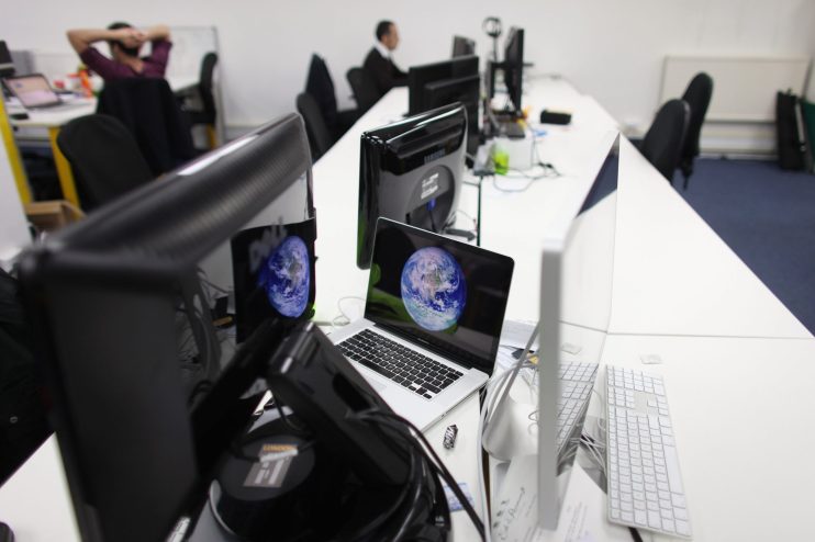 The Silicon Roundabout In Old Street