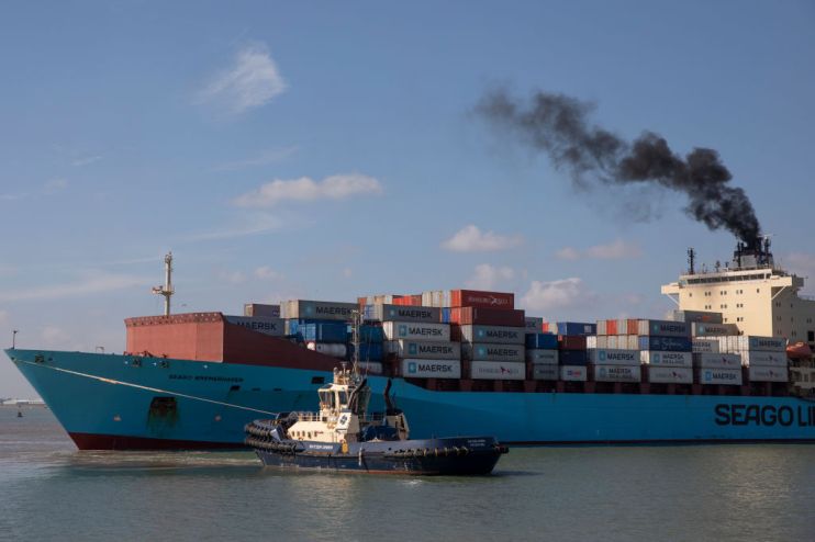 Inside The Container Port Of Felixstowe