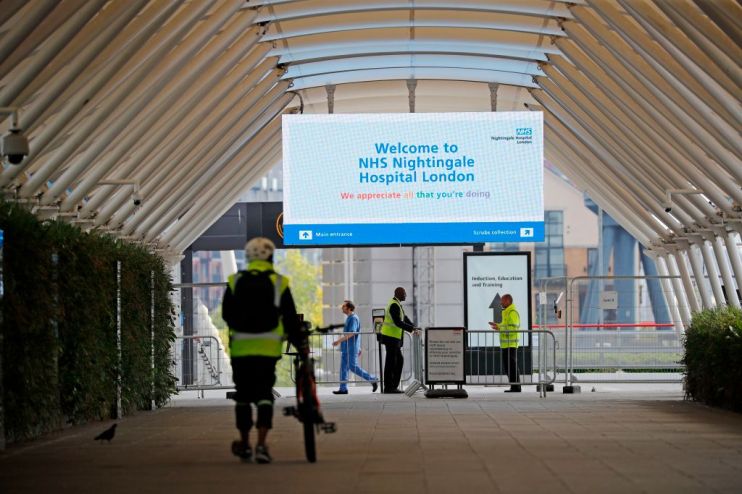 BRITAIN-HEALTH-VIRUS-HOSPITAL