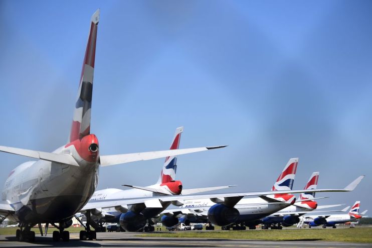 BRITAIN-AVIATION-HEALTH-VIRUS