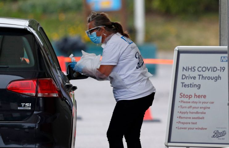 BRITAIN-HEALTH-VIRUS