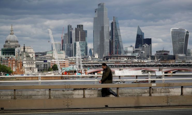 UK households suffered a fall in the income they received from wages in August while also reporting increased fears about job security, a survey published today said.