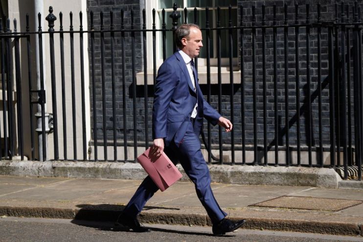 Foreign secretary Dominic Raab has reportedly told China that the UK will give greater visa rights to British nationals overseas passport holders