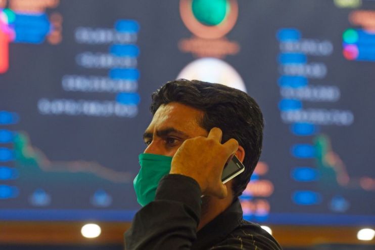 PAKISTAN-HEALTH-VIRUS-STOCKS