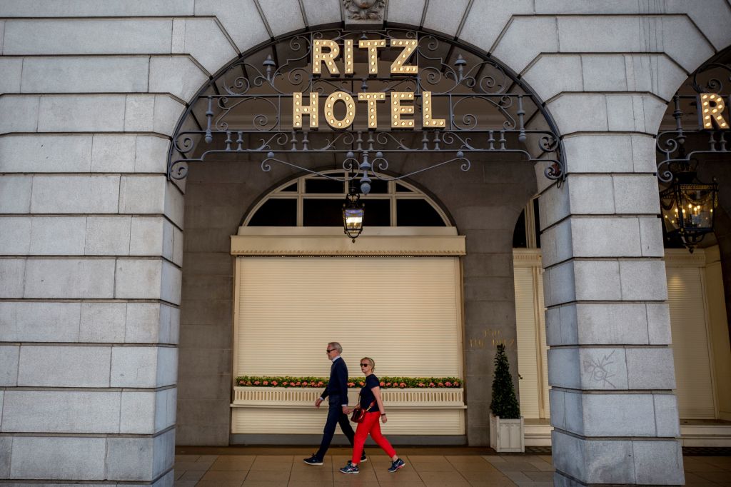 BRITAIN-QATAR-HOTELS-RITZ-SALE