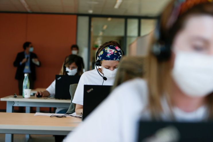 BELGIUM-VIRUS-HEALTH-TRACING