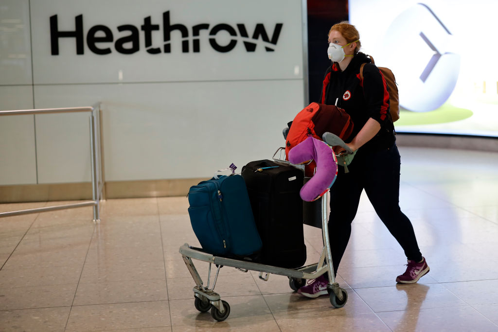 A 14-day quarantine on those arriving to the UK from overseas is due to be brought in