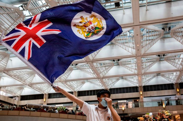 HONG KONG-CHINA-POLITICS-UNREST
