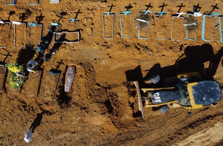 The coronavirus death toll has topped half a million around the world, changing burial rites