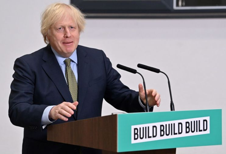 Boris Johnson has today laid out his vision for rebuilding the UK after the coronavirus pandemic, pledging to &ldquo;build build build&rdquo; to get Britain back on its feet.