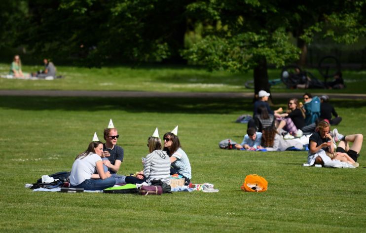 London reported no new coronavirus deaths for the first time since the start of the pandemic yesterday, statistics show.