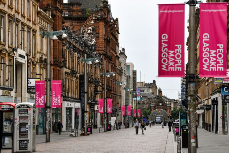 Three people are believed to have been killed in a stabbing attack in Glasgow city centre this afternoon, the BBC reported.