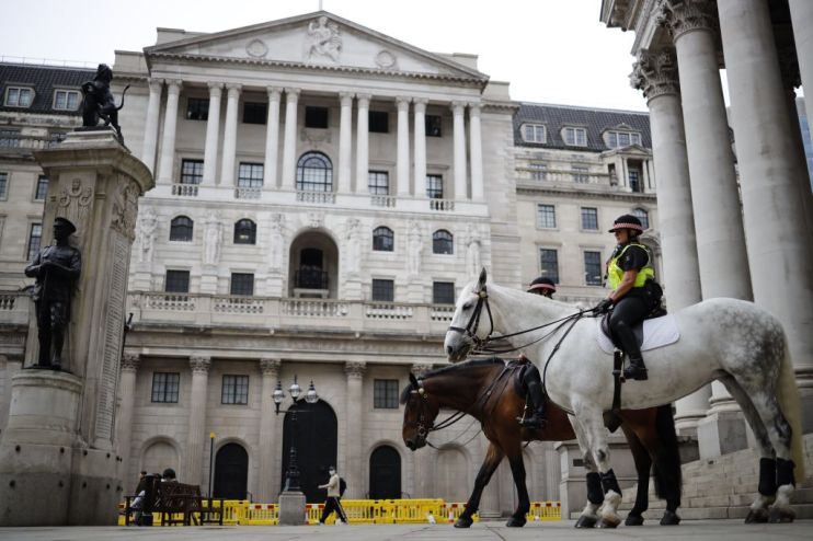 UK government bond yields hit record low
