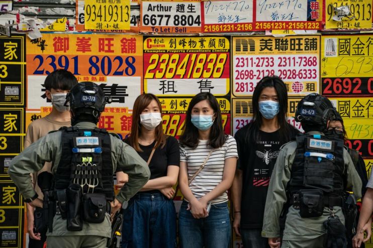Pro-Democracy Protests Continue In Hong Kong Against China's National Security Law