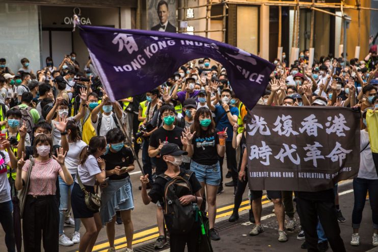 HONG KONG-CHINA-POLITICS-UNREST