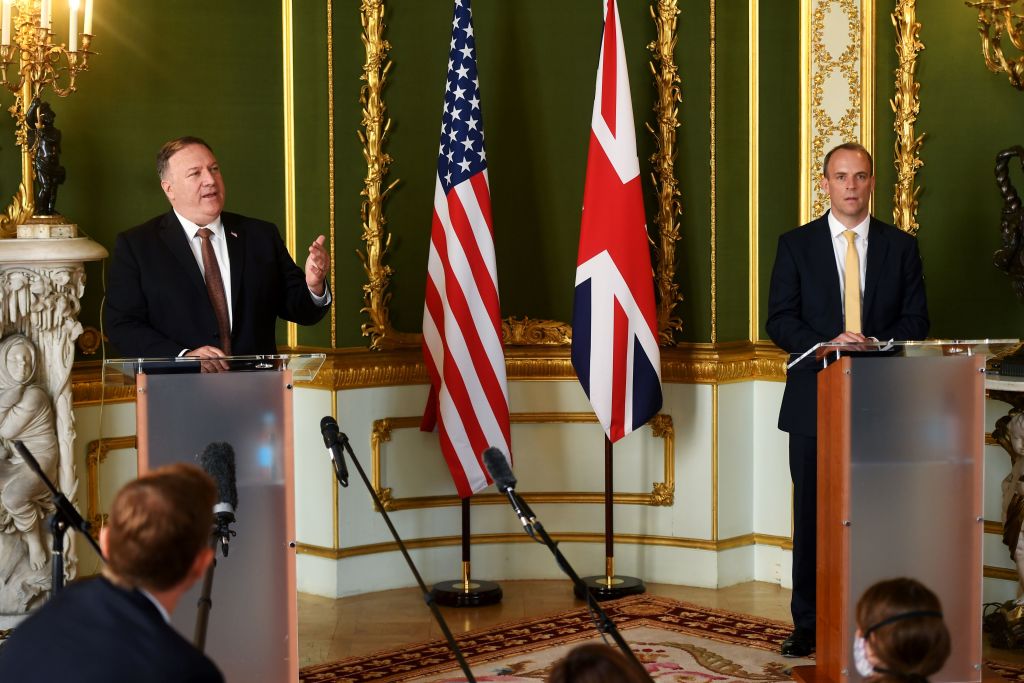 All eyes were on US secretary of state Mike Pompeo on his UK trip this week