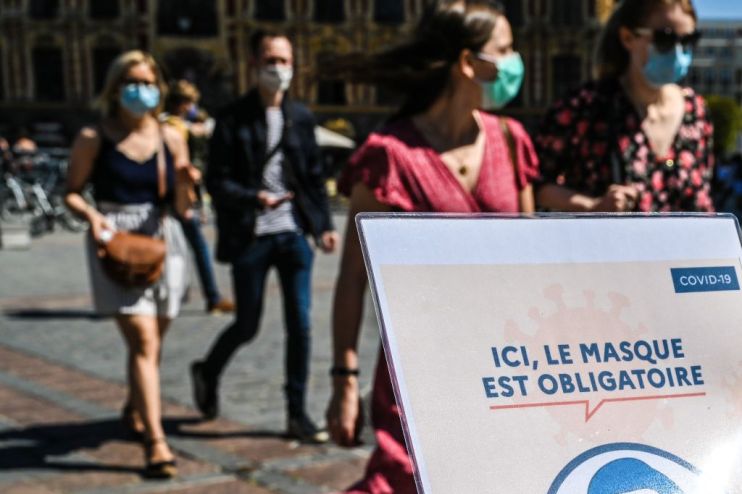 France's health minister has said that local authorities will be able to enforce the wearing of face masks in outdoor areas to prevent the spread of coronavirus.