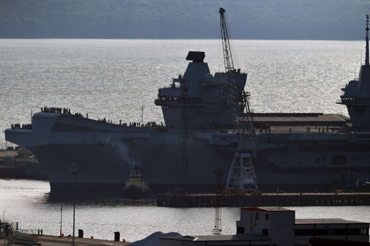 Shares in Babcock fell over 12.5 per cent this morning after the defence giant warned that the coronavirus pandemic had had a &ldquo;significant impact&rdquo; on its finances.