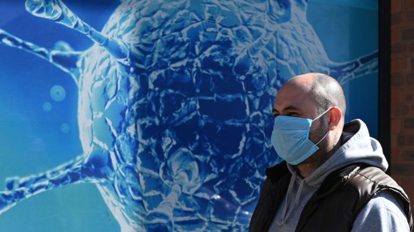 TOPSHOT-BRITAIN-HEALTH-VIRUS