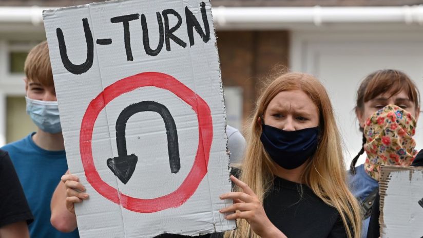 BRITAIN-POLITICS-EDUCATION-HEALTH-VIRUS