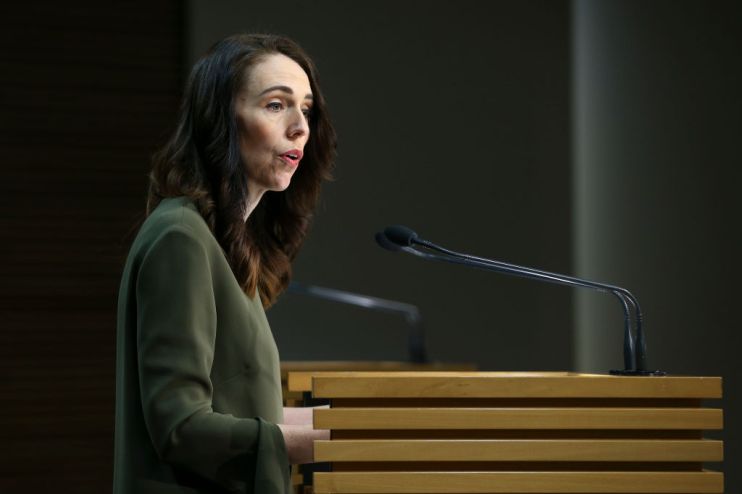 Prime Minister Jacinda Ardern Provides Update On Upcoming Election As New Zealand's COVID-19 Restrictions Remain In Place