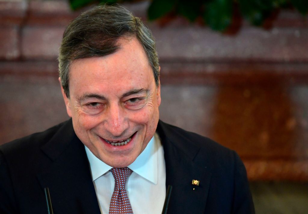 GERMANY-ECB-BANKING-DRAGHI-AWARD