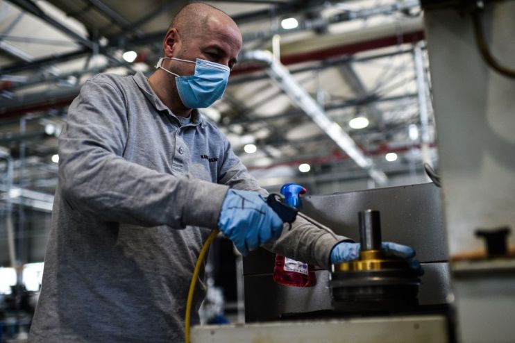 Eurozone manufacturing grows for second month running