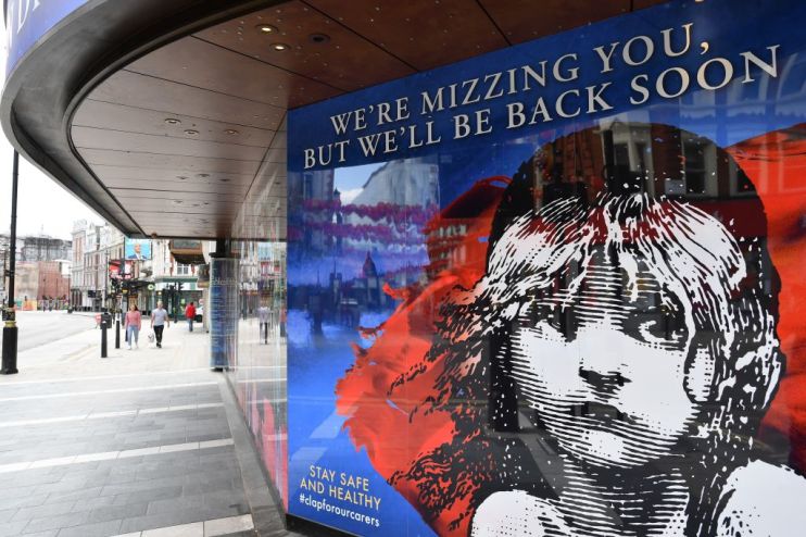 BRITAIN-HEALTH-VIRUS-PANDEMIC-THEATRE