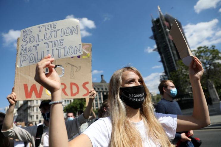 BRITAIN-CLIMATE-PROTEST-POLITICS