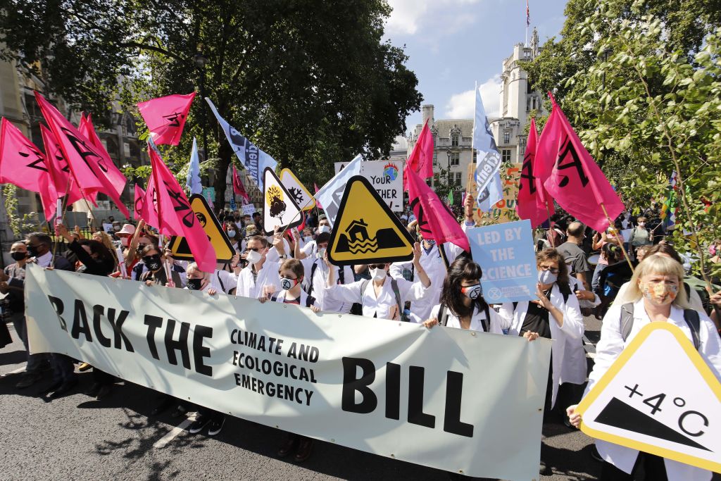 BRITAIN-CLIMATE-PROTEST-POLITICS