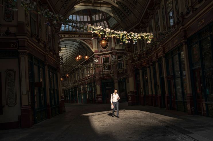 Return Of London Office Workers Remains Slow Despite Government Urging