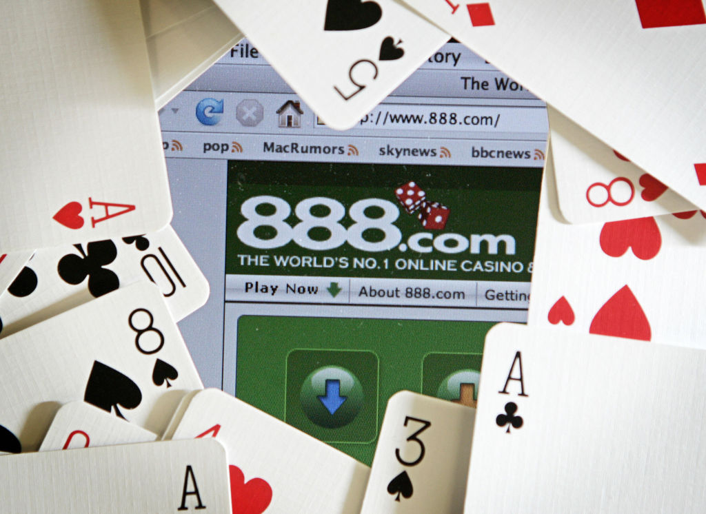 The online gambling website of 888 holdi