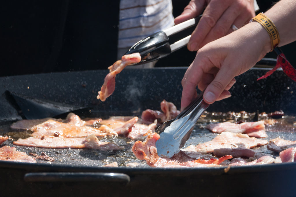 British food and drinks exports fell for the first time since 2015 in the first half of the year, with pork the only product to see a jump in sales due to massive exports to China.