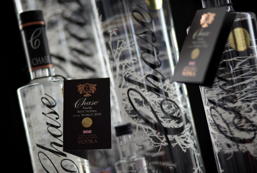 Chase Distillery's portfolio includes seven gins and four vodkas
