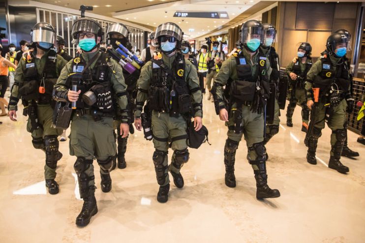 HONG KONG-CHINA-POLITICS-UNREST