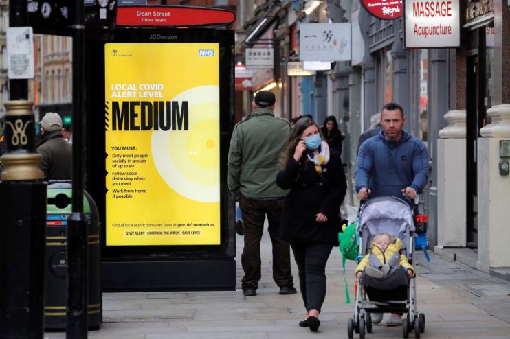 BRITAIN-HEALTH-VIRUS