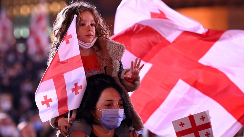 Georgia's protests led Georgia Capital's share price to drop around 30 per cent in May.