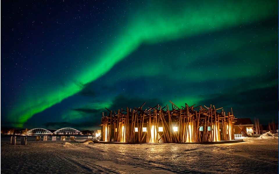 The Arctic Bath hotel in Swedish Lapland