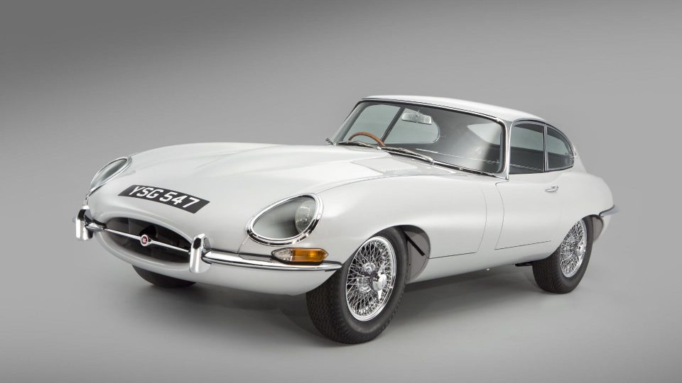 Jaguar E-Type as worked on by Frank Stephenson