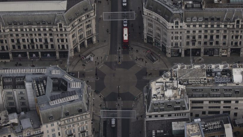 Aerial Views Of London In Lockdown