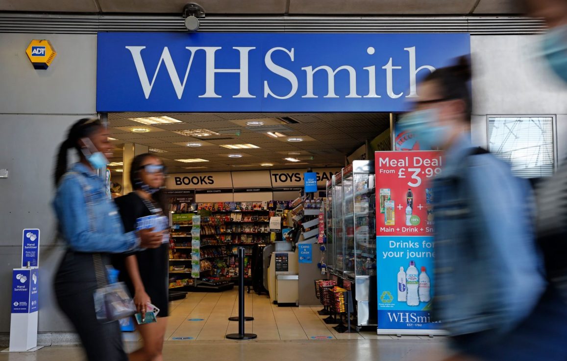A rebound in travel has buoyed WH Smith's travel business