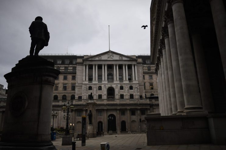 Bank Of England Considers Negative Interest Rates
