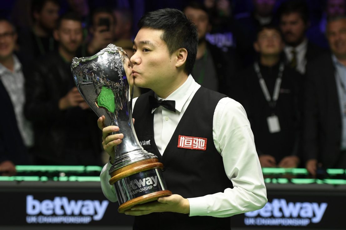 Ding Junhui won the UK Championship last year and banked £200,000