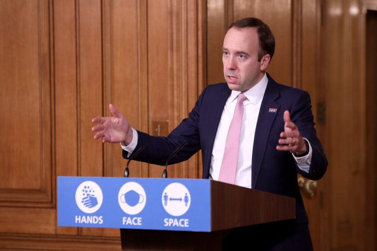 Downing Street Holds Virtual Press Conference On Coronavirus