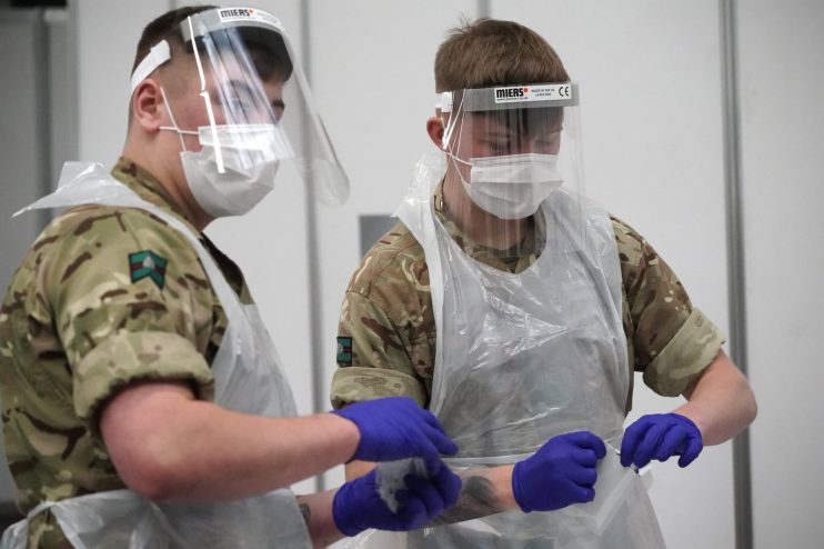 Flow Testing Takes Place In Liverpool Assisted By UK Military